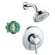 KS15404-04070PC Croma C 100 Showerhead Kit with PBV Trim and Rough-in in Chrome