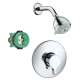 KS04233-04342PC Raindance S 150 1-Jet Showerhead 2.0GPM Kit with PBV Trim and Rough-in in Chrome
