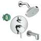 KST04231-27486-13PC Raindance S 150 Air 1-Jet Showerhead Kit with Tub Spout Thermostatic Trim with Diverter and Rough-in in Chrome