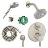 KSH04231-27457-04BN Raindance S 120 Air 3-Jet Showerhead Kit with Handshower Thermostatic Trim with Diverter and Rough-in in Brushed Nickel