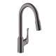 Hansgrohe Allegro N Higharc Kitchen Faucet, 2-Spray Pull-Down, 1.75 Gpm In Brushed Black Chrome, 71843341