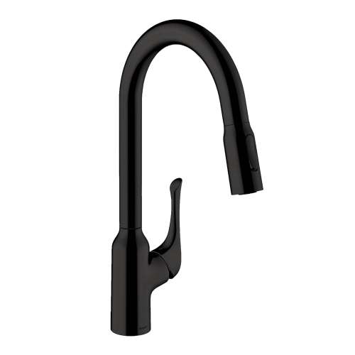 Hansgrohe Allegro N Higharc Kitchen Faucet, 2-Spray Pull-Down, 1.75 Gpm In Matte Black, 71843671