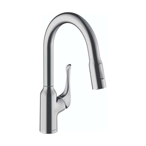 Hansgrohe Allegro N Prep Kitchen Faucet, 2-Spray Pull-Down, 1.75 Gpm In Chrome, 71844001