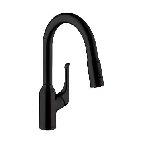 Hansgrohe Allegro N Prep Kitchen Faucet, 2-Spray Pull-Down, 1.75 Gpm In Matte Black, 71844671