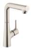 Hansgrohe Talis S Single-Hole Faucet 210 With Swivel Spout And Pop-Up Drain, 1.2 Gpm In Brushed Nickel, 72105821