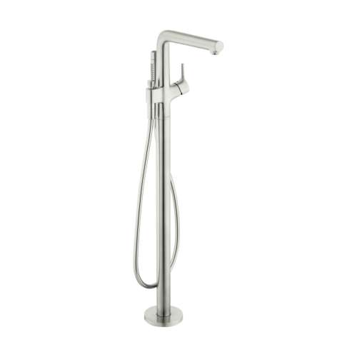 Hansgrohe Talis S Freestanding Tub Filler Trim With 1.75 Gpm Handshower In Brushed Nickel, 72413821