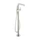 Hansgrohe Talis S Freestanding Tub Filler Trim With 1.75 Gpm Handshower In Brushed Nickel, 72413821
