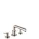Hansgrohe Talis S 3-Hole Roman Tub Set Trim In Brushed Nickel, 72415821
