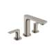 Hansgrohe Rebris E Widespread Faucet 110 With Pop-Up Drain, 1.2 Gpm In Brushed Nickel, 72532821