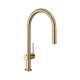 Hansgrohe Talis N Higharc Kitchen Faucet, O-Style 2-Spray Pull-Down, 1.75 Gpm In Brushed Bronze, 72800141
