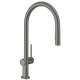 Hansgrohe Talis N Higharc Kitchen Faucet, O-Style, 2-Spray Pull-Down, 1.75 Gpm In Brushed Black Chrome, 72800341