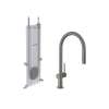 Hansgrohe Talis N Higharc Kitchen Faucet, O-Style, 2-Spray Pull-Down, With Sbox,1.75 Gpm In Brushed Black Chrome, 72801341