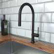 Hansgrohe Talis N Higharc Kitchen Faucet, O-Style 2-Spray Pull-Down With Sbox, 1.75 Gpm In Matte Black, 72801671