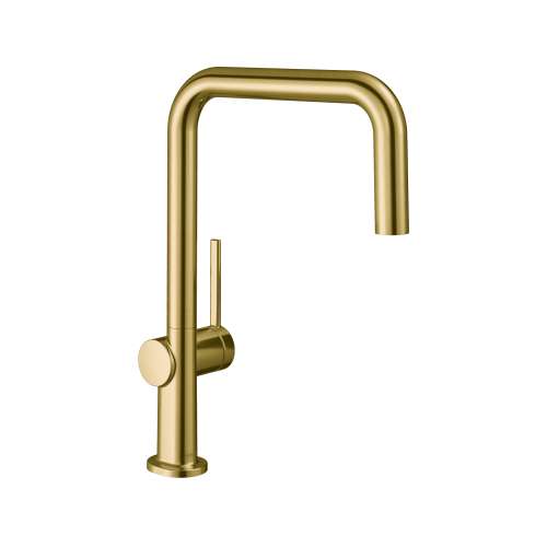 Hansgrohe Talis N Kitchen Faucet, U-Style 1-Spray, 1.75 Gpm In Brushed Gold Optic, 72806251