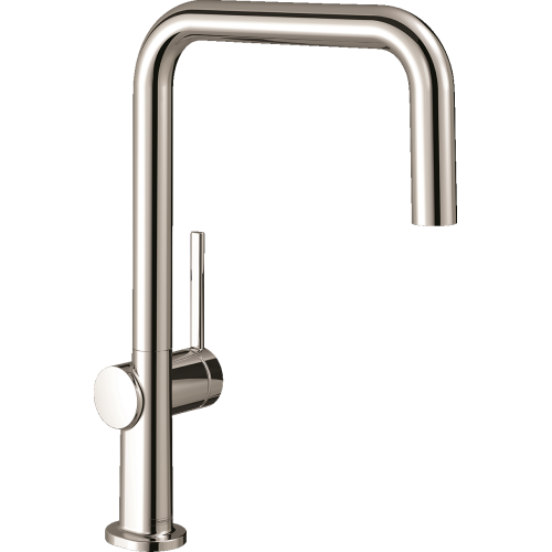 Hansgrohe Talis N Kitchen Faucet, U-Style 1-Spray, 1.75 Gpm In Polished Nickel, 72806831