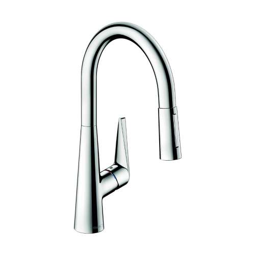 Hansgrohe Talis S Higharc Kitchen Faucet, 2-Spray Pull-Down, 1.75 Gpm In Chrome, 72813001