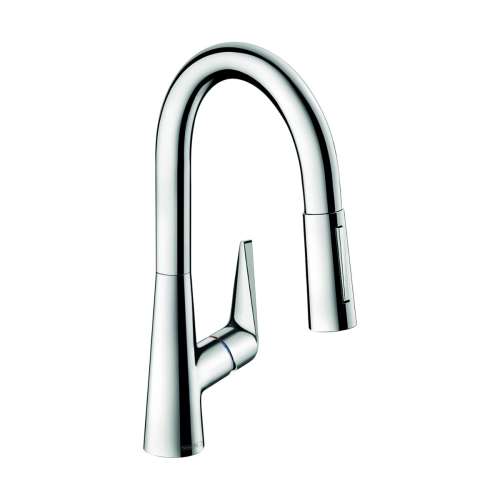 Hansgrohe Talis S Prep Kitchen Faucet, 2-Spray Pull-Down, 1.75 Gpm In Chrome, 72815001