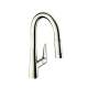 Hansgrohe Talis S Prep Kitchen Faucet, 2-Spray Pull-Down, 1.75 Gpm In Polished Nickel, 72815831