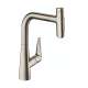 Hansgrohe Talis Select S Prep Kitchen Faucet, 2-Spray Pull-Out, 1.75 Gpm In Stainless Steel Optic, 72824801