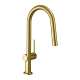 Hansgrohe Talis N Higharc Kitchen Faucet, A-Style, 2-Spray Pull-Down, 1.75 Gpm In Brushed Gold Optic, 72846251