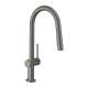 Hansgrohe Talis N Higharc Kitchen Faucet, A-Style, 2-Spray Pull-Down, 1.75 Gpm In Brushed Black Chrome, 72846341