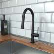 Hansgrohe Talis N Higharc Kitchen Faucet, A-Style 2-Spray Pull-Down, 1.75 Gpm In Matte Black, 72846671