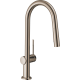 Hansgrohe Talis N Higharc Kitchen Faucet, A-Style 2-Spray Pull-Down, 1.75 Gpm In Polished Nickel, 72846831