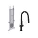 Hansgrohe Talis N Higharc Kitchen Faucet, A-Style 2-Spray Pull-Down With Sbox, 1.75 Gpm In Matte Black, 72850671