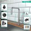Hansgrohe Talis N Kitchen Faucet, U-Style 1-Spray, 1.5 Gpm In Stainless Steel Optic, 72858801
