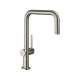 Hansgrohe Talis N Kitchen Faucet, U-Style 1-Spray, 1.5 Gpm In Stainless Steel Optic, 72858801