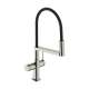 Hansgrohe Talis N Semi-Pro Powderspray Kitchen Faucet 1.75 Gpm In Stainless Steel Optic, 72861801