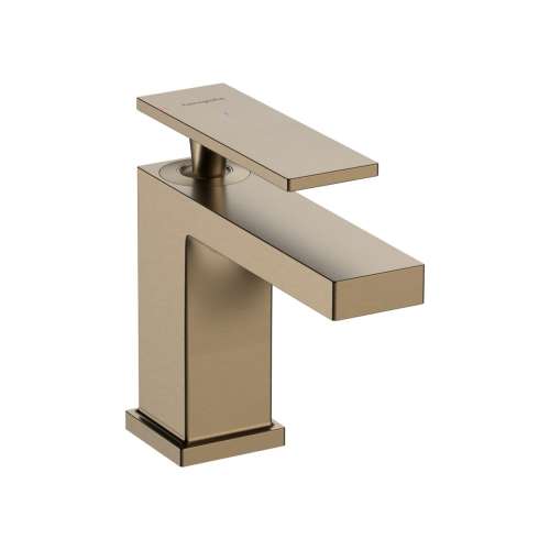 Hansgrohe Tecturis E Single-Hole Faucet 80 With Pop-Up Drain, 1.2 Gpm In Brushed Bronze, 73002141
