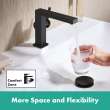 Hansgrohe Tecturis E Single-Hole Fine 110, 1.2 Gpm In Matte Black, 73021671