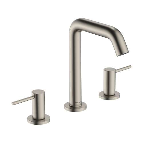 Hansgrohe Tecturis S Widespread Faucet 150, 1.2 Gpm In Brushed Nickel, 73332821