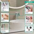 Hansgrohe Tecturis S Single-Hole Fine 240, 1.2 Gpm In Chrome, 73372001