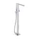 Hansgrohe Tecturis E Freestanding Tub Filler With 1.75 Gpm Handshower In Chrome, 73445001