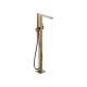 Hansgrohe Tecturis E Freestanding Tub Filler With 1.75 Gpm Handshower In Brushed Bronze, 73445141