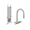 Hansgrohe Aquno Select Higharc Kitchen Faucet, 3-Spray Pull-Down With Sbox, 1.75 Gpm In Polished Nickel, 73831831