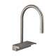 Hansgrohe Aquno Select Higharc Kitchen Faucet, 3-Spray Pull-Down, 1.75 Gpm In Stainless Steel Optic, 73837801