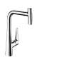 Hansgrohe Talis Select S Higharc Kitchen Faucet, 2-Spray Pull-Out With Sbox, 1.75 Gpm In Chrome, 73867001