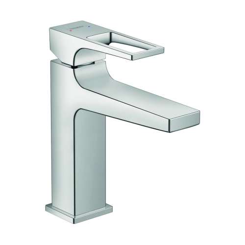 Hansgrohe Metropol Single-Hole Faucet 110 With Loop Handle And Pop-Up Drain, 1.2 Gpm In Chrome, 74506001