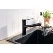 Hansgrohe Zesis Kitchen Faucet 2-Spray, Pull-Out, 1.75 Gpm In Matte Black, 74800671