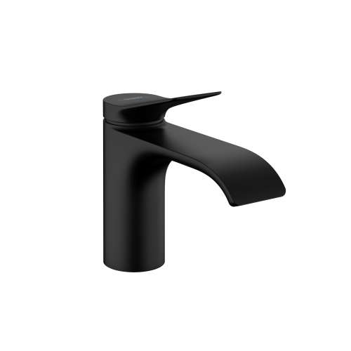 Hansgrohe Vivenis Single-Hole Faucet 80 With Pop--Up Drain, 1.2 Gpm In Matte Black, 75010671