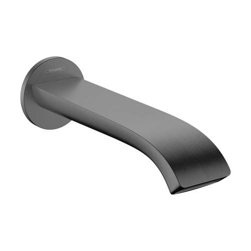 Hansgrohe Vivenis Tub Spout In Brushed Black Chrome, 75410341