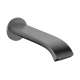 Hansgrohe Vivenis Tub Spout In Brushed Black Chrome, 75410341