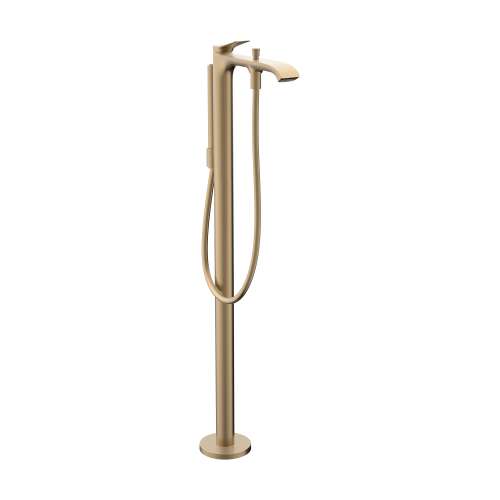Hansgrohe Vivenis Freestanding Tub Filler Trim With 1.75 Gpm Handshower In Brushed Bronze, 75445141