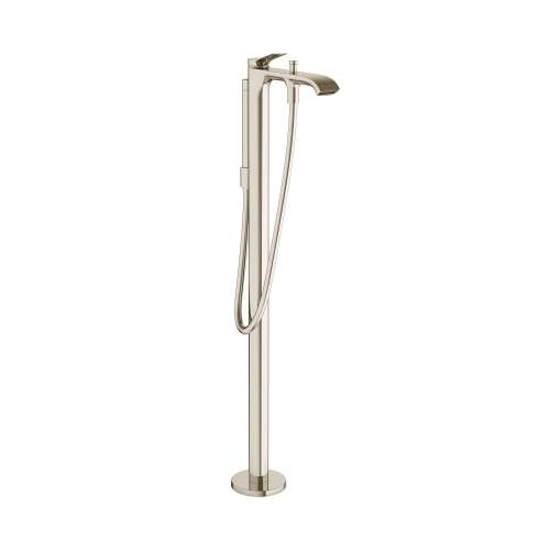 Hansgrohe Vivenis Freestanding Tub Filler Trim With 1.75 Gpm Handshower In Polished Nickel, 75445831