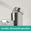 Hansgrohe Finoris Single-Hole Faucet 100 With Pop-Up Drain, 1.2 Gpm In Brushed Nickel, 76010821