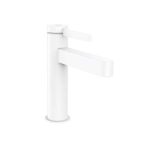 Hansgrohe Finoris Single-Hole Faucet 110 With Pop-Up Drain, 1.2 Gpm In Matte White, 76020701