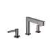 Hansgrohe Finoris Widespread Faucet 110 With Pop-Up Drain, 1.2 Gpm In Brushed Black Chrome, 76033341